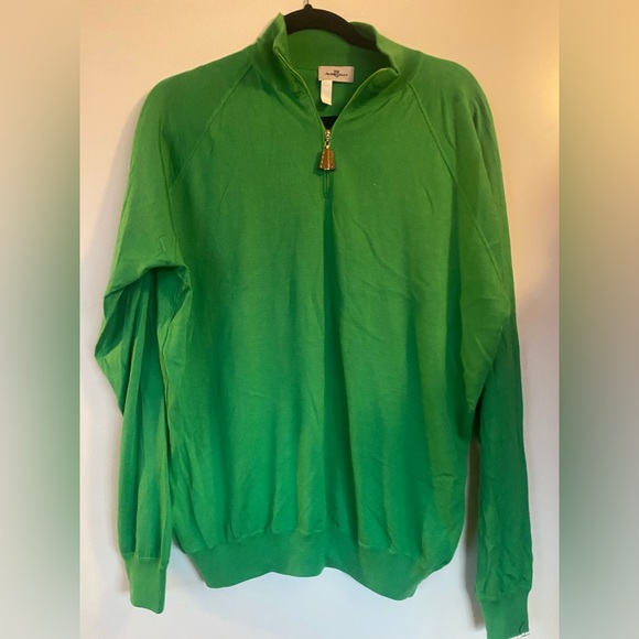 Avon Celli Mens pullover zip neck sweater,  made in Italy - Picture 1 of 4